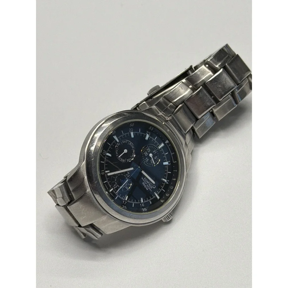 Casio Edifice EF-305 Men's Watch Stainless Steel‎ Water Resist 100M Japan Movt